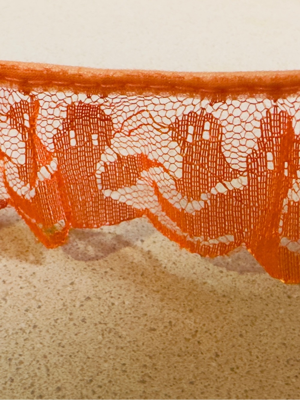 9 Yards Halloween Ghost Scalloped Edge Lace Polyester 1.5” wide